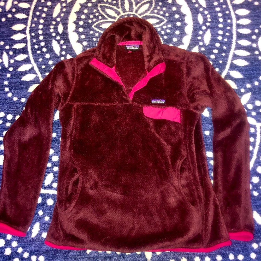 Patagonia fleece half zip